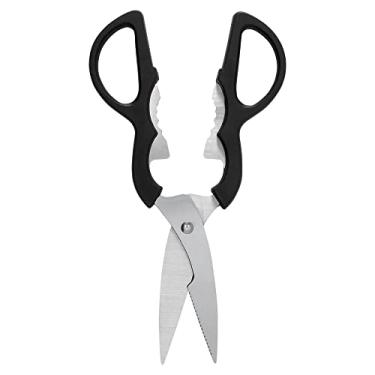 Imagem de Mimo Style 428 ASA46 - Tesoura Para Frango 20 Cm, Preto/Prata