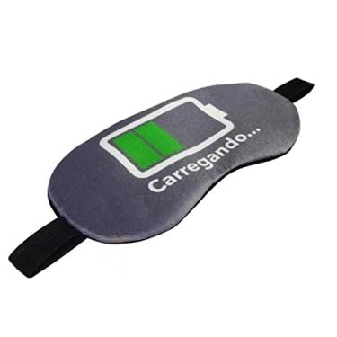 Imagem de Máscara Descanso Bolsa Térmica Termo Gel Viagem Dormir Fria Morna