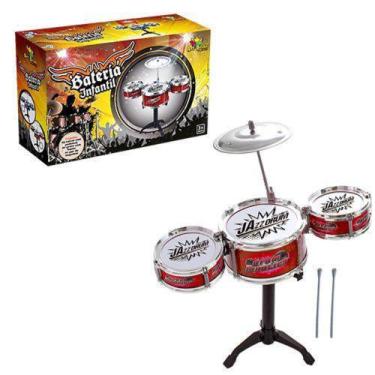 Imagem de Mini Bateria Infantil Musical  Art Brink