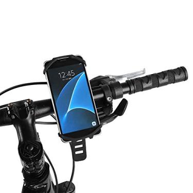 Imagem de Suporte para telefone de bicicleta, suporte para telefone de bicicleta, acessório de bicicleta de silicone para bicicletas para motocicletas para carrinhos de bebê para scooters