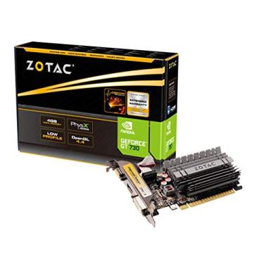 Imagem de Placa de Video Zotac Nvidia GT730 4GB DDR3 64 BITS HDMI VGA