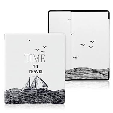 Imagem de Capa fina para Kindle Oasis 2017 9ª geração, 2019 10ª geração - capa à prova d'água com despertar/hibernar automático