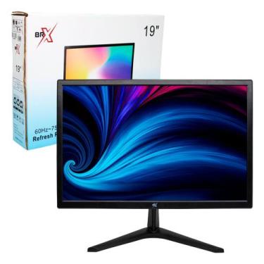 Imagem de Monitor Led Brx 19" Vga/Hdmi, Vesa - Mbrx19bk - Br-X