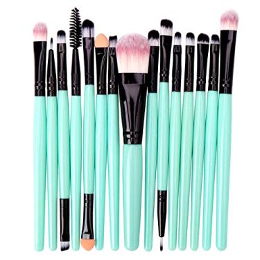 Imagem de peças-20 peças conjunto de pincéis de maquiagem cosméticos para ferramentas de maquiagem para rosto feminino beleza profissional base blush sombra, t08, china