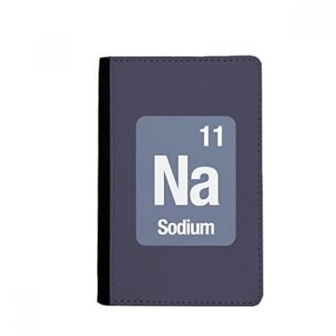 Imagem de Na Sodium Chemical Element Science Passport Holder Notecase Burse Wallet Cover Card Purse, Multicolor