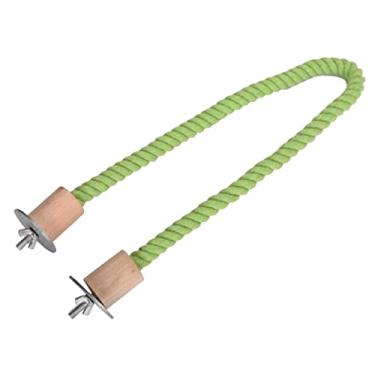 Imagem de Ioensy Suporte de Treinamento de de Poleiro de Corda de Exercício para Periquitos Periquitos, 30cm