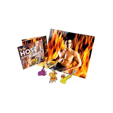 Imagem de Jogo de despedida de solteira Little Genie Pin The Hose On The Fireman