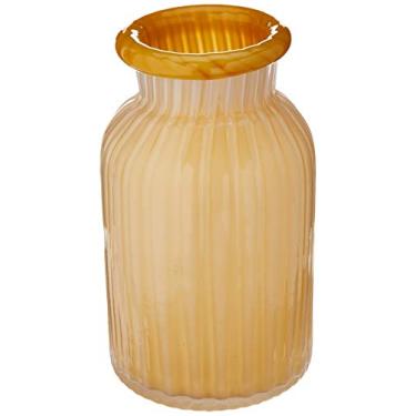 Imagem de Tusca Vaso 24 * 14cm Vidro Creme Cn Home & Co Único