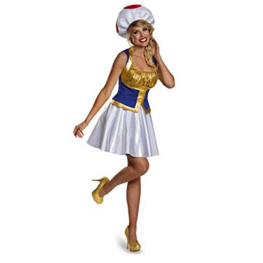Imagem de Toad Female Version Costume, Junior (7-9)