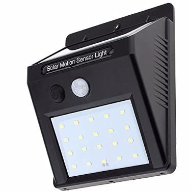 Imagem de Luminária Solar 20 Leds Sensor De Presença E Movimento