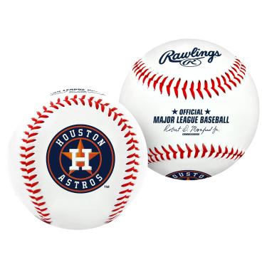 Imagem de Bola de Beisebol Rawlings MLB Houston Astros, oficial, branco
