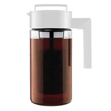 Imagem de Takeya Cafeteira patenteada Deluxe Cold Brew, 1 litro, branca