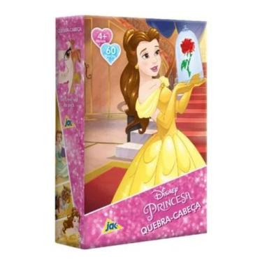 Imagem de Quebra Cabeça Princesas Disney Bela 60 Peças 2620 - Toyster