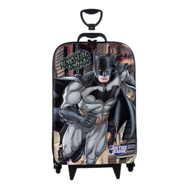 Imagem de Mochila De Carrinho Batman Liga Da Justiça Em 3D Infantil