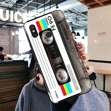 Imagem de Capa de telefone estilo retrô de fita cassete para Xiaomi mi 5 6 8 9 10 lite pro SE Mix 2s 3 F1 Max2 3, A3, para Xiaomi Mi 5