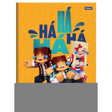 Caderno De Desenho Minecraft Foroni na Americanas Empresas