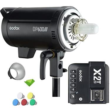Imagem de Godox DP600III 600W Studio Strobe Flash Light Monolight com Godox X2T-N Trigger GN80 Pro Photography Lighting 5600K Bowens Mount com Sistema X sem fio GODOX 2.4G integrado (110V)