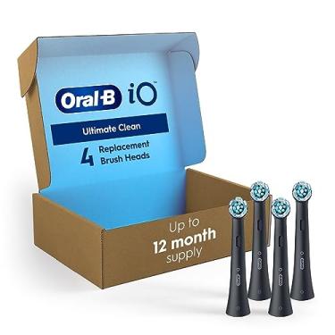 Imagem de Oral-B Cabeças de escova de dentes elétrica de substituição para escova de dentes elétrica Oral-B Series Ultimate Clean, 4 unidades, preta