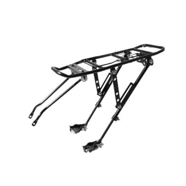 Imagem de Colaxi Cremalheira traseira da bicicleta para 24 ''26'' 28 ''bicicletas de freio a disco, cremalheira traseira da bicicleta bagageiro rack para bicicleta