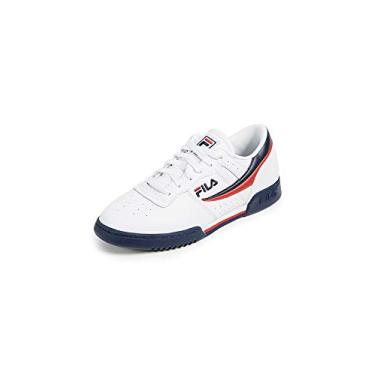 Imagem de Fila Men's Original Vintage Fitness Shoe,White/Navy/Red,8.5 M