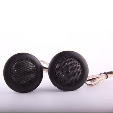 Imagem de 2pcs 4 Ohm Round Speaker Audio Audio Tweeter Tweeter Baixo Oi