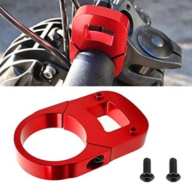 Imagem de BILLFARO Suporte de realocação de exibição digital peça de bicicleta de sujeira elétrica ferramenta de reposicionamento de alumínio para Sur Ron X Light Bee Segway X260 X160, vermelho