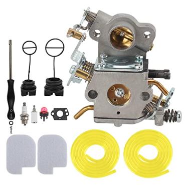 Imagem de MOTOALL Carburador de motosserra a gás PPB4018 PPB4218 S1970 C1M-W26C 545070601 carburador com 530057925 kit de ajuste de filtro de ar para Poulan Pro PP3416 PP3516 PP3816 PP4018 PP4218 8 PPB3 416