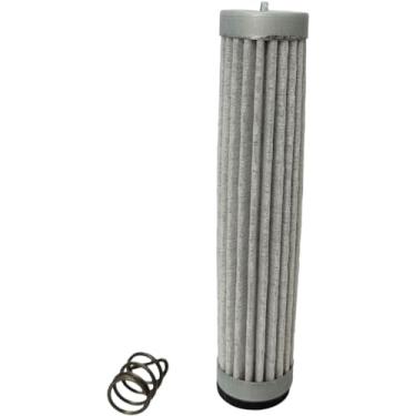 Imagem de XYZIL Filtro de óleo de transmissão hidrostática de 5 polegadas 127 mm M806848 compatível com cortador de grama John Deere 325 335 345 355D GT242 GT262 GT275 M806626 para eixo de transmissão Tuff Torq