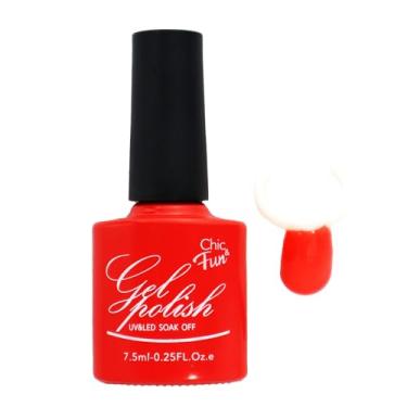 Imagem de Esmalte Em Gel Chic & Fun 7,5ml Led/uv Unhas Manicure Nail C/Registro (004, x 2un)
