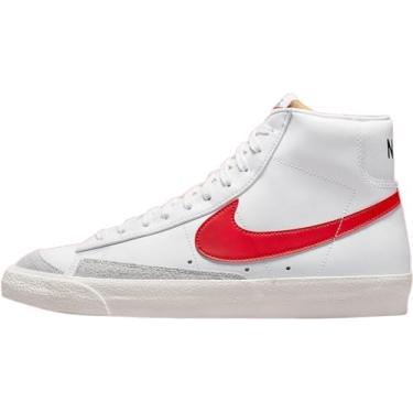 Imagem de Nike Tênis de basquete masculino, Azul/vela, vermelho/médio, branco/Habanero, 9