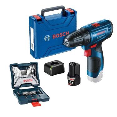 Imagem de Parafusadeira furadeira bosch gsr120-li 12v 1 bat + acess
