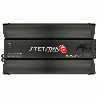 Imagem de Módulo Amplificador Digital Stetsom Vulcan 8000 Watts Rms 1 Canal - 1 Ohm