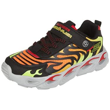 Imagem de Skechers Tênis masculino Thermo-Flash, Preto/vermelho, 15