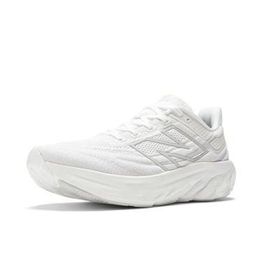 Imagem de New Balance Fresh Foam X 1080 V13 Tênis de corrida masculino, Branco/prata claro metálico, 47