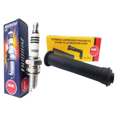Imagem de Vela Iridium E Terminal Cb 300 / Xre 300 Ate 2012 Ngk