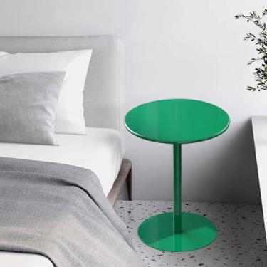 Imagem de Mesa de bar alta mesa de bar de ferro mesa de cabeceira mesa de cabeceira mesa de lazer mesa de jantar redonda cozinha mesa de jantar sofá mesa lateral para jardim, pátio, exterior, bistrô, café,