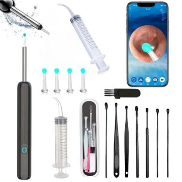 Imagem de Câmera Endoscópio Otoscopia Ver Limpar Ouvido No Celular - SMALL BABY 