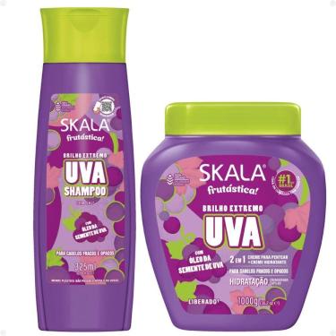 Imagem de Kit Skala Uva: Shampoo e Creme de tratamento