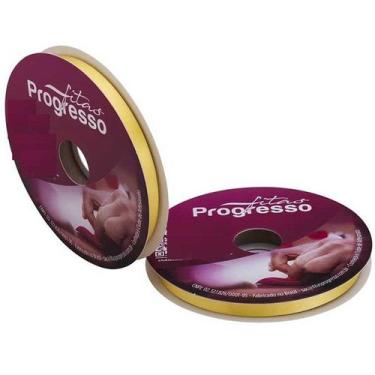 Imagem de Fita de Cetim Progresso 10MM 50 Metros Varias Cores - Fitas Progresso,