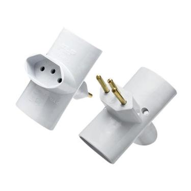 Imagem de Benjamin T Adaptador de Tomada 3 Saídas 2P+T 10A 250V Com Inmetro - EP