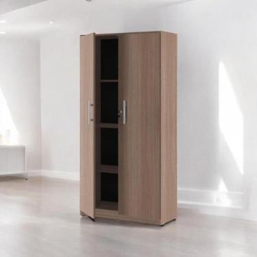 Imagem de Armário Multiuso 02 Portas Lumiere Montana - Mobiliar Home Shop