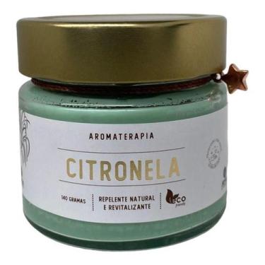 Imagem de Vela Perfumada Citronela Atria Aromática Indiana 140G - Meta Atacado