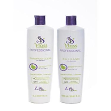 Imagem de KIT Progressiva Natural LISS Sem Formol VLOSS - BRANCO - Vloss Profess