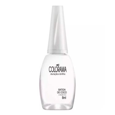 Imagem de Esmalte Colorama Cor Batida de Coco com 8ml, Batida de Coco, 8ml