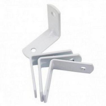 Imagem de Cantoneira Para Moveis Overtime Branca Caixa Com 50 Pecas   2''