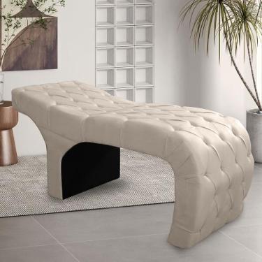 Imagem de Maca Estofada Estética Facial Cílios Sobrancelha Bege Nude - Biselos D