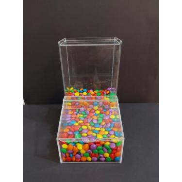 Imagem de Pote de acrilico para açaiteria e sorveteria Kit com 5 unidades (mini 