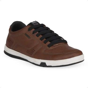 Imagem de Sapatenis Masculino Pegada Elastico conforto 170418, Pinhão, 40