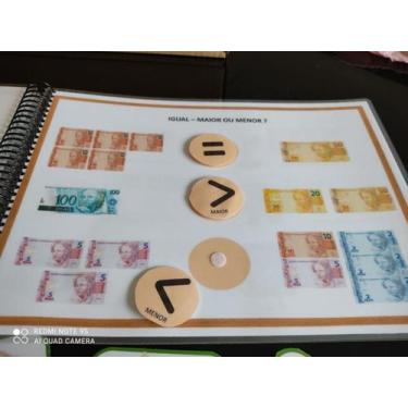 Imagem de Recurso Pedagógico Atividades Financeiras P/ Crianças sistema monetári