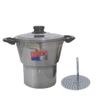 Imagem de Cuscuzeiro de Alumínio Virola Nº14 - Aluminio Genesis